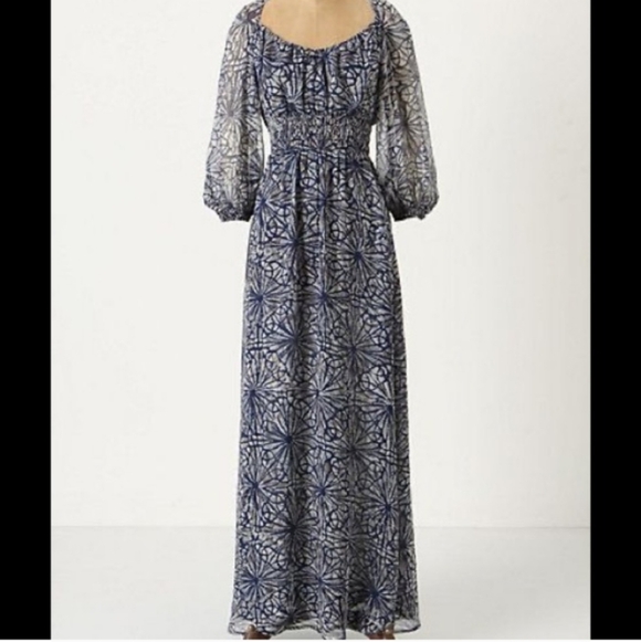 Edme & Esyllte Dresses & Skirts - Silk Boho Maxi Dress